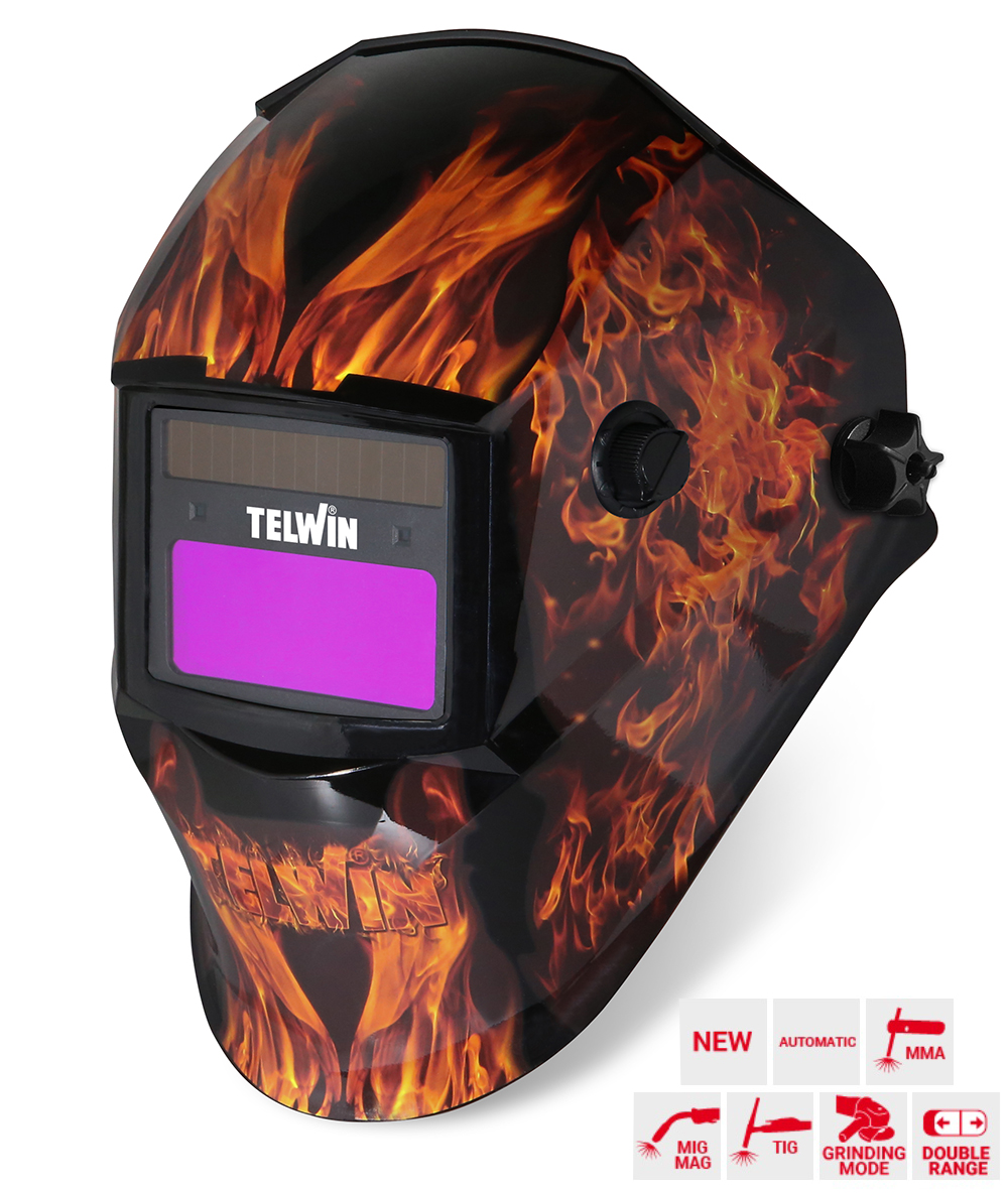 Auto helmet - darkening - Matthys Welding flame\