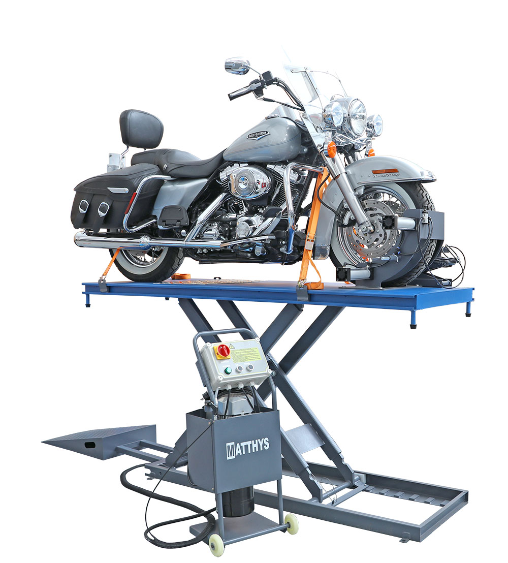 Triverti - Elektrohydraulische Motorrad-Hebebühne 600 kg von Beta