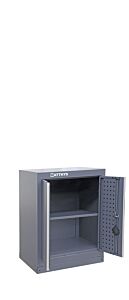 HEAVY DUTY CABINET WITH 2 LOCKABLE DOORS - GRAIN POWDER COATING FINISH - SERIE LEMANS