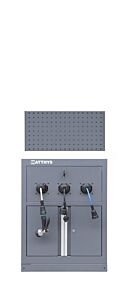 MODULE MEDIUM : HEAVY DUTY SCHRANK MIT DRUCKLUFTSCHLAUCH, WASSERSCHLAUCH UND ELEKTROKABEL - SERIE LEMANS