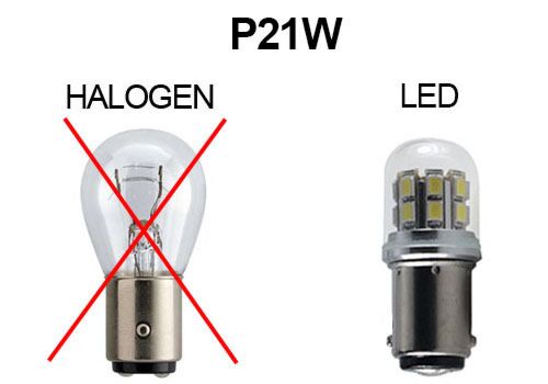 native Laster evalueren KNIPPERLICHT LED-LAMP 6A 12V, 360° ORANJE ,P21w, BA15s - Matthys