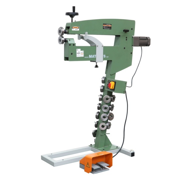 ELECTRIC BEAD ROLLER WITH VARIABLE SPEED 610 MM - Matthys