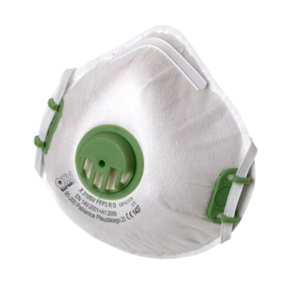 FFP3 DUST MASK WITH VALVE - 10 PIECES - Matthys